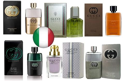 gucci fragrances list.